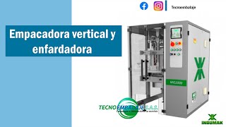 Empacadora vertical y enfardadora para azucar | Indumak |  Tecnoembalaje