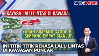 Rekayasa Lalu Lintas Sejumlah Daerah di Kawasan Puncak Diberlakukan - Sindo Sore 23/12