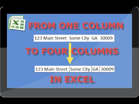 How To Separate Addresses In Excel From One Column To Four How To Separate Addresses In Excel From One Column To Four