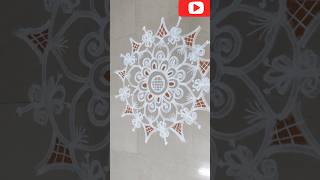 நாளை ஆடி வெள்ளி வாசலை அலங்கரிக்க அழகான கோலம் ll Beautiful rangoli for Aadi Friday