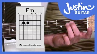 E Minor Chord (Em) - Stage 2 Guitar Lesson - Guitar For Beginners [BC-122]