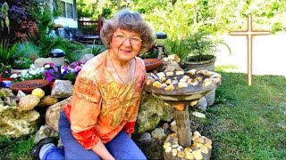 How I Made My Stone Birdbath from Portland Cement and Resin in Ga. U.S.A.