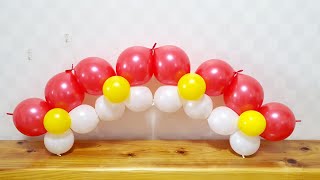 [엄마의풍선아트][링커룬나비아치]Balloon arch