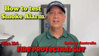 HOW TO TEST SMOKE ALARM CORRECTLY? #smokealarm #smokedetector #fire