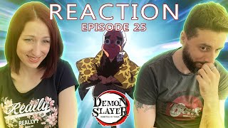 Tanjiro Is in Trouble | Her First Reaction to Demon Slayer | Episode 25