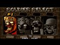 Metal Slug X Character Select screen