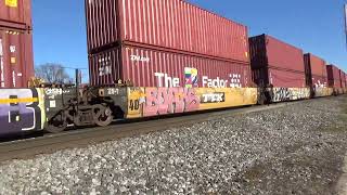 #17587 CSX I135-27 Intermodal train