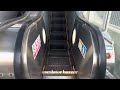 ［逆走防止ブザー］ＪＲ苅田駅　escalator buzzer