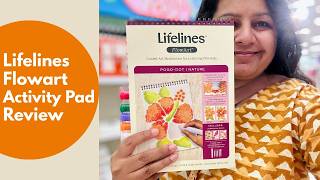 Lifelines Flowart Activity Pad DEMO & Review! | Must-Try New Art Supplies