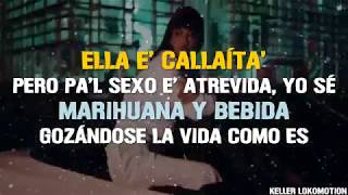 Callaita   Bad Bunny LETRA