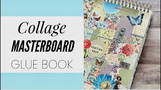 Masterboard Glue Book💜 A great way to store your masterboards for later use! Plus it’s just so fun!