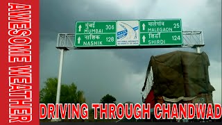 Driving through chandwad (NH3) !! Enjoying Awesome Weather ll Vlog-2