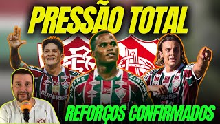 🚨FLU VAI SUFOCAR O BANGU DESDE O INÍCIO. MANO QUER PRESSÃO. REFORÇOS ESTREIAM. VITÓRIA É OBRIGAÇÃO.