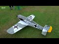 rc focke wulf fw 190 amazing sound rc airplane top flight