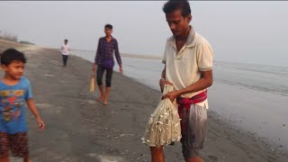 Bakkhali frazerganj sea beach site fishing