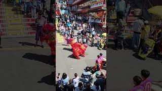 인천차이나타운 용사자 춤공연(1)