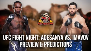 UFC Fight Night Adesanya vs. Imavov Preview and Predictions