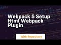 Webpack 5 setup html webpack plugin