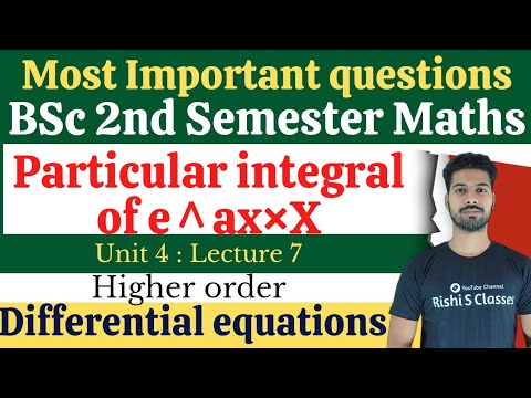 Bsc 2nd Sem Maths Important Questions And Answers | Differential ...