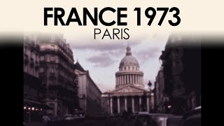 Archive footage of Paris in the 1970s | France 8mm home movie film