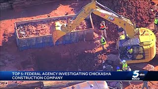 Federal agents investigate Chickasha construction company