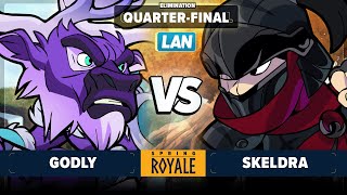 Godly vs Skeldra - Elimination Quarter-Final - Spring Royale 2024 - LAN 1v1