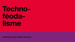 Technoféodalisme – critique de l’économie numérique