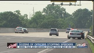 I-65 speeders targeted during IMPD crackdown