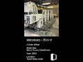 Used Shinohara - 75 IV-P on Sale | Offset/Sheetfed Machine | Machine Dalal