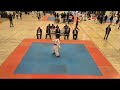 suparinpei kata advanced goju ryu karate form demonstration