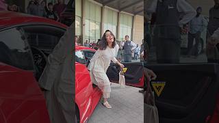 Shraddha Kapoor Arrived with her Brand New Car Lamborghini 😍🔥📸 #shraddhakapoor