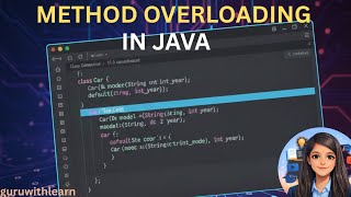Class-21 Method Overloading in Java 🚀