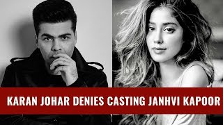 Dostana 2: Karan Johar rubbishes rumours of casting Janhvi Kapoor