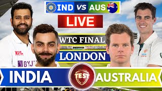 🔴WTC Final Live: India vs Australia Live Scores | IND vs AUS Live Score | Live Cricket Match Today