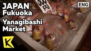 【K】Japan Travel-Fukuoka[일본 여행-후쿠오카]야나기바시 연합시장, 싱싱한 수산물/Yanagibashi Market/Seafood