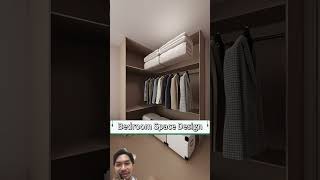 Small bedroom space design part 53 #shorts #viral #tiktok #trending #fyp #bedroom #floorplan