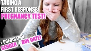 BABY #2 DUE DATE & CHINESE GENDER PREDICTOR CHART! LIVE PREGNANCY TEST! PREGNANT WITH BABY #2!?