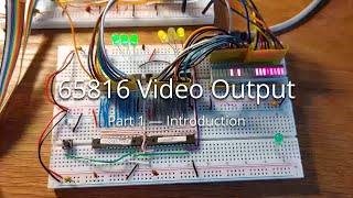 65816 Video Output Project - Part 1