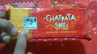 Biskfarm chatpata spicy Biscuits Biskfarm foods product review unboxing unwrapping asmr foods