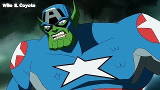Capitan America vs Skrull ♦ Los Vengadores los Heroes mas Poderosos del Planeta