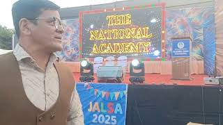 The National Academy English Medium School is live Jalsa 2025