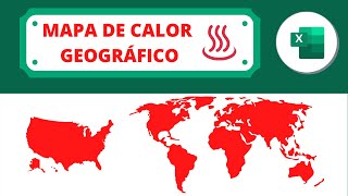 Cómo Crear un Mapa de Calor Geográfico en Excel 2016 [Heat Map]