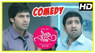 Raja Rani Tamil Movie Comedy Scenes | Part 1 | Arya | Santhanam | Nayanthara | Nazriya | Jai | Atlee