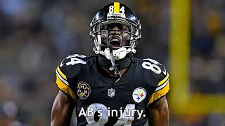 Antonio brown injury update: steelers wr out for season with calf injury