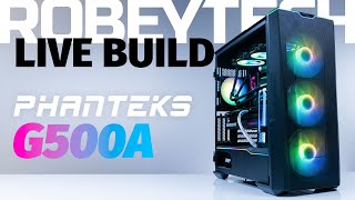 First Phanteks G500a Live Build!  - $3300 in a Phanteks G500a (7700x / ASUS Strix 4080)