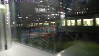 《E353系車窓》中央本線 特急 はちおうじ3号 東京～立川