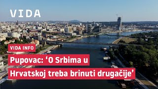 VIDA info - Srbi iz Hrvatske predstavili se u Beogradu