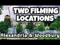 The Walking Dead Filming Locations: Woodbury & Alexandria