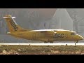 Aero-Dienst ADAC Ambulance Dornier Do328JET D-BADC Taxiing + Takeoff at Berlin Tegel Airport