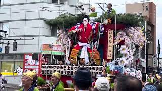 令和5年度（2023年）岩手県盛岡八幡宮例大祭　八幡下り　山車運行　や組　義経千本桜